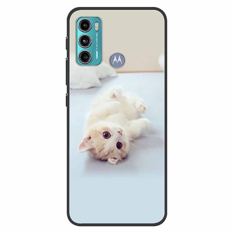For Motoroal Moto G60 Case Shockproof Soft silicone TPU Back Cover For Moto G60S G 60 Phone Cases for Motorola G60 Cute Cartoon