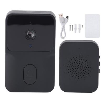Smart Visual Doorbell HD Night Vision 2 Way Intercom 85 Degrees  Wireless Doorbell Camera for Home Villa