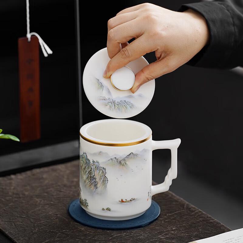 Hand-painted Panda Ceramic Office Tea Cup