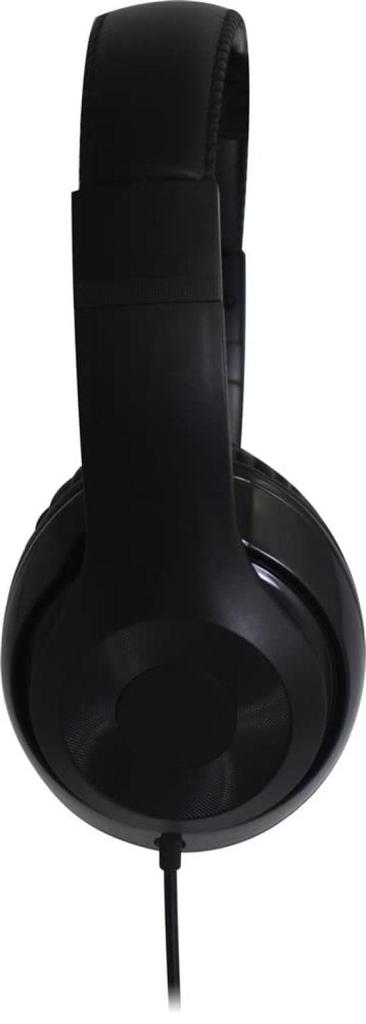 CUSTOMTRY HP-CT1 Closed-Back Headphones with 40mm Drivers (Includes 6.35mm Stereo Adapter Plug), Black