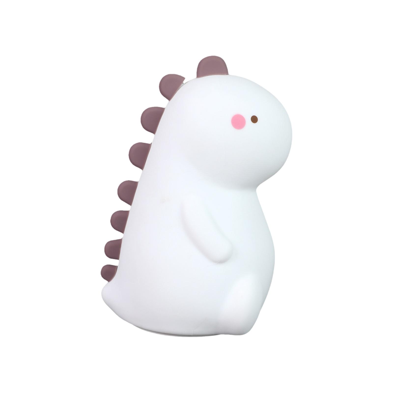 

Pat Lamp Silicone Night Light Cute Cartoon Animal Soft Light Bedroom Baby Sleeping Atmosphere Lamp Rechargeable Pat Lamp One Size