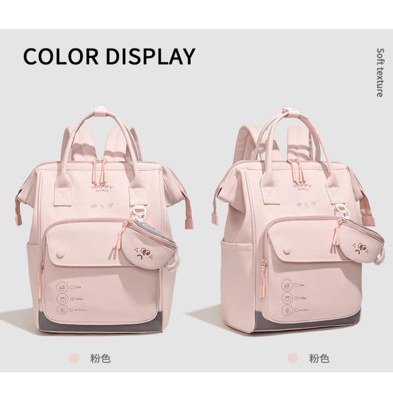 The New Schoolbag Is High-value, Fresh, Sweet and Cute miniI Backpack, Light Travel Backpack for Junior High School Students
