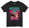 Goku & Krillin Arcade T-Shirt Retro Gaming Fan Tee Anime T-Shirt