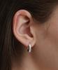Tatiana Star Pattern Hoop Earrings Ec3103
