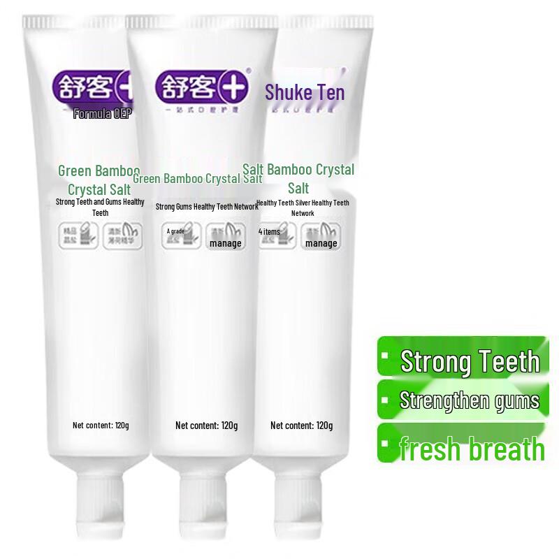 

Shuke Green Bamboo Crystal Salt Toothpaste