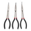 3pcs Insulated Comfort Grip Handles Long Nose Pliers Precision Long Nose Pliers  Wire Bending