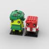 Ungiftige Lequmoc Brickheadz Wütende Action Ekelhafte Figuren Bausteine Modellbausteine Spielzeug Für Kinder Weihnachtsgeschenke