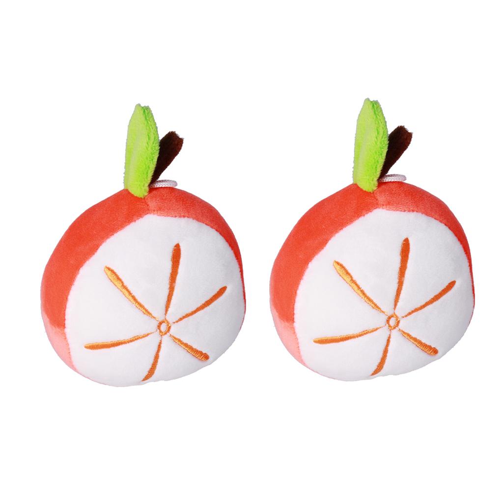 2pcs Pin Cushions Cute Cartoon Orange Shape Cotton Needle Holders for DIY Craft Sewing Knitting