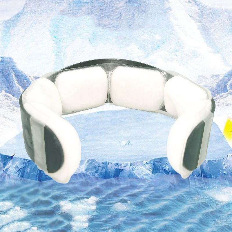 Neck Cooling Tube Ring Summer Cooler Rings Neck Circle Reusable Neck Cooling Ring Ice Cushion Tube For Adults Jogging Fishing