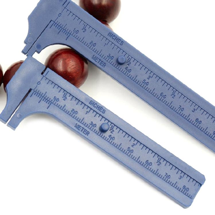 Double Scale Calipers Easy Carry Sliding Measurement Tool for Measuring Gemstones