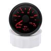 Digital Pointer Oil Pressure Gauge 7 Color Oil Pressure Meter Indicator with 0-10Bar Oil Pressure Sensor for Marine Yacht Boat