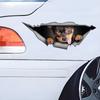 Chihuahua-Autoaufkleber, lustig, wasserdicht, Vinyl, Aufkleber, Motorrad, dekoratives Zubehör, verwendet für Auto, Motorrad, Laptop, Van