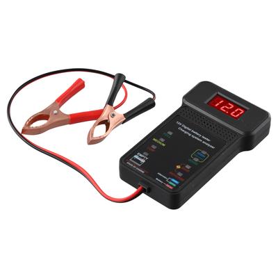 Battery Tester Diagnostic Tool for 12V Car Batteries Fast and Accurate Testing with LED Display and Battery Status Indicator