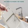 Kitchen Spatula Storage Rack Foldable Plastic Cookware Storage Rack Anti Slip Draining Pot Lid Storage Rack Kitchen Accessories