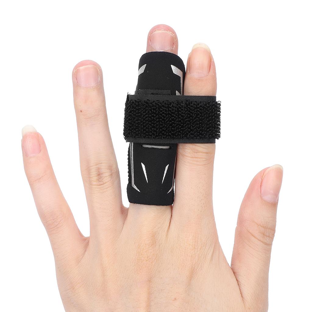 Finger Splint Brace Pain Relief Sports Finger Support Protector Sleeve for Basketball Volleyball