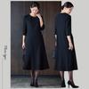 Suit Dress Black [Maison Comfy] Set, Formal, Women's [flare Type] (01)