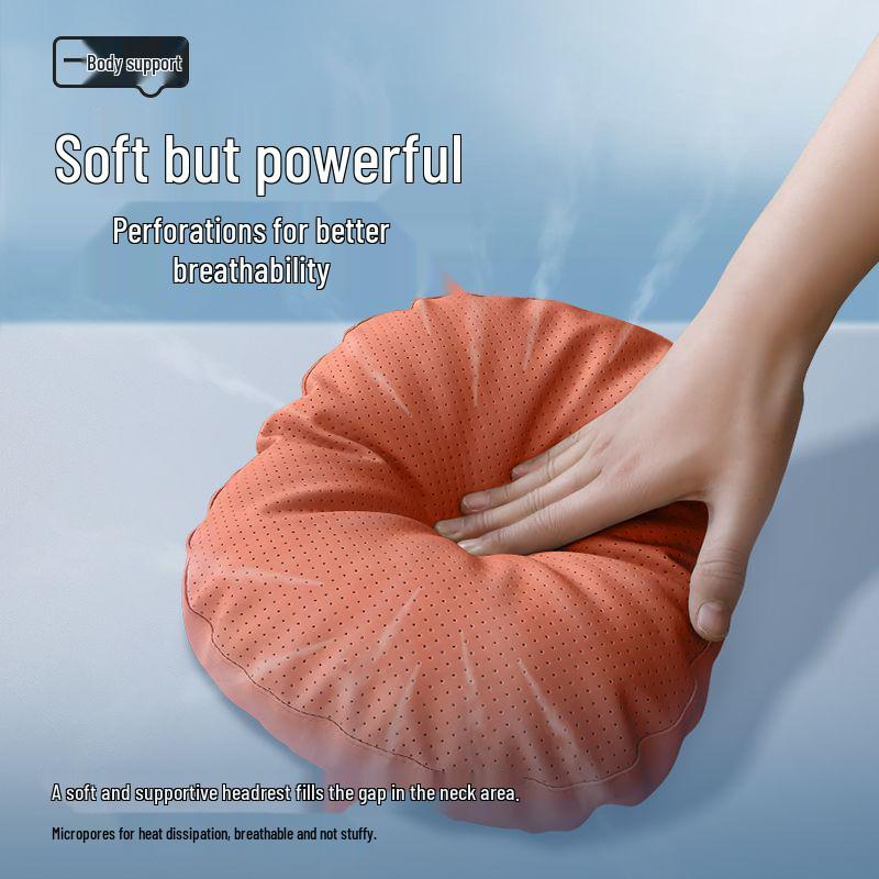 Deep Blue S05 Headrest: Lumbar & Neck Support Pillow for Car Interiors