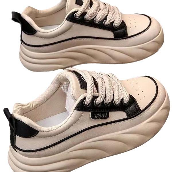 Martin Boots Damen Herbst und Winter 2024 neue britische Stil weiße Einzelstiefel dicksohlige kleine Lokomotiv-Baumwoll-Kurzstiefel