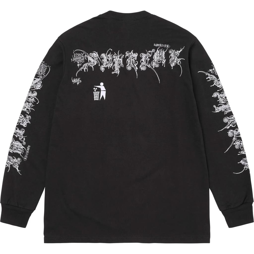 Supreme Wombat L/S Tee Black