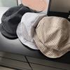 Adjustable Striped Berets Breathable Newsboy Cap New British Cap  for Women Girl