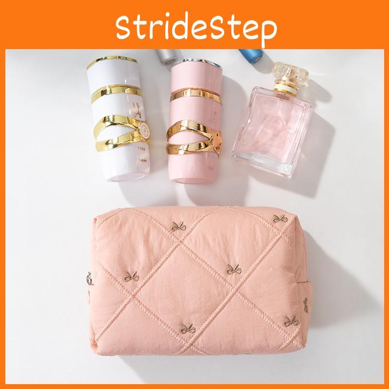 Butterfly Knot Cosmetic Bag For Travel And Home Use With Lightweight Durable Polyester Fabric