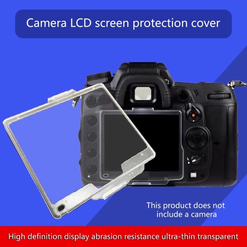 Cubiertas Protectoras de Pantalla LCD Dura Escudo Accesorios para Cámara DSLR D80 Protector de Pantalla Transparente Reemplazo