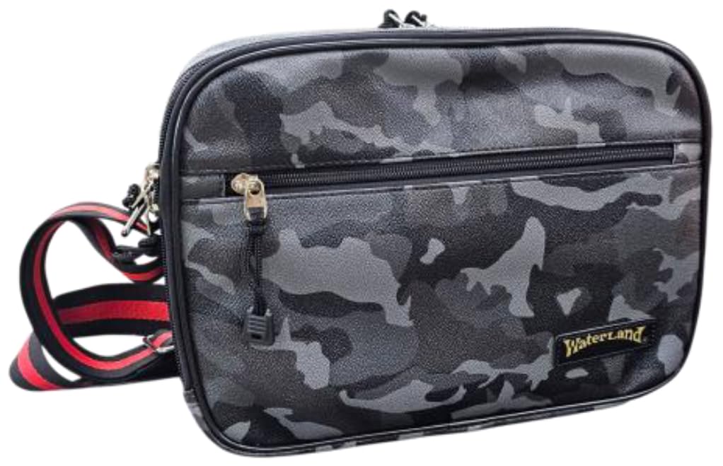 Water Land Messenger Bag City M Size Black Camo