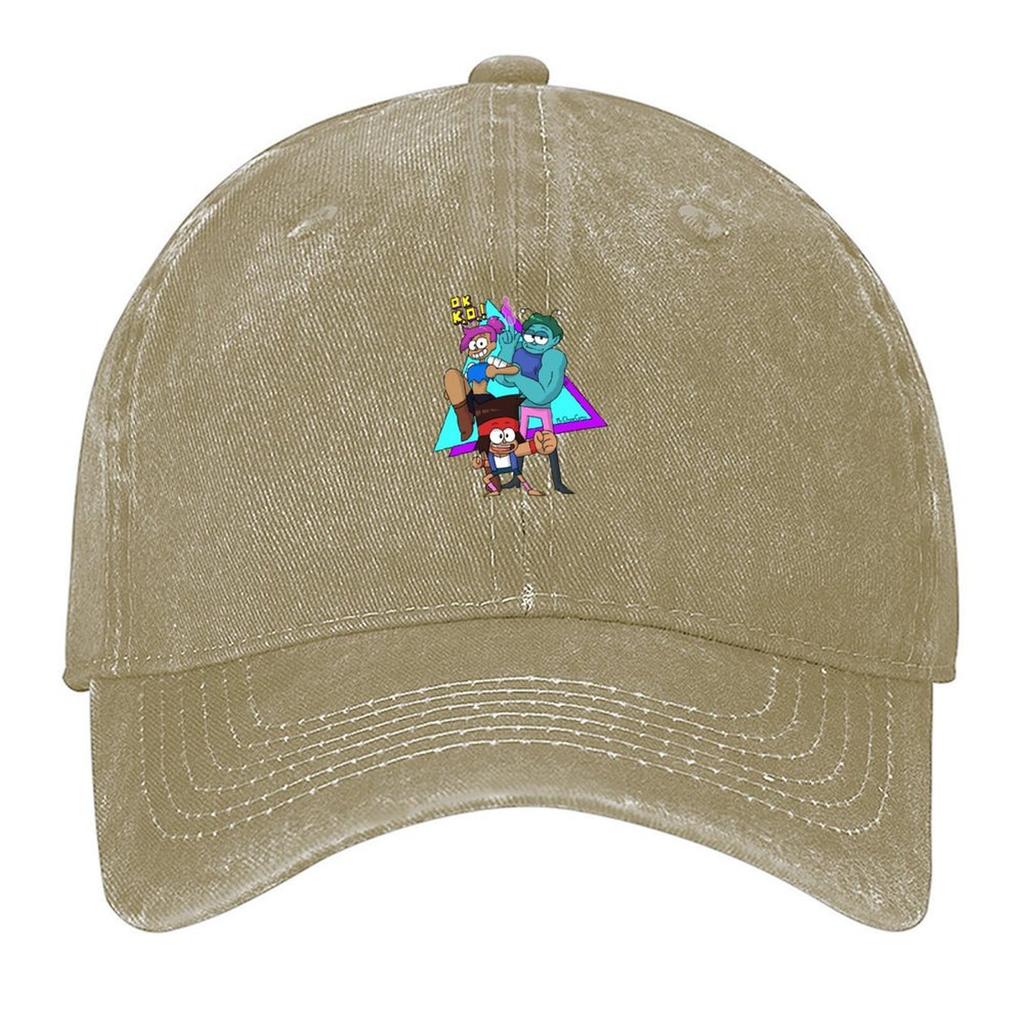 2026 K.O., Rad, And Enid Baseball Cap Fishing Hat Golf Cap Funny Hat Anime Women's Golf Clothing Men's