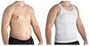 Inner Posture and Toning Tank Top Men's Shapewear, Shirt, Corrector, Slouching, (Size 6, Black, XL)