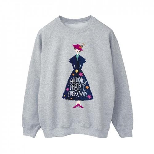 Mary Poppins Womens/Ladies Practically Perfect In Every Way Standing Sweatshirt