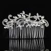 Eleganter handgefertigter Kristall-Strass Damen Haarkamm Braut Kopfschmuck Bankett Zeremonie Täglicher vielseitiger Schmuck Haarreif Haarnadel