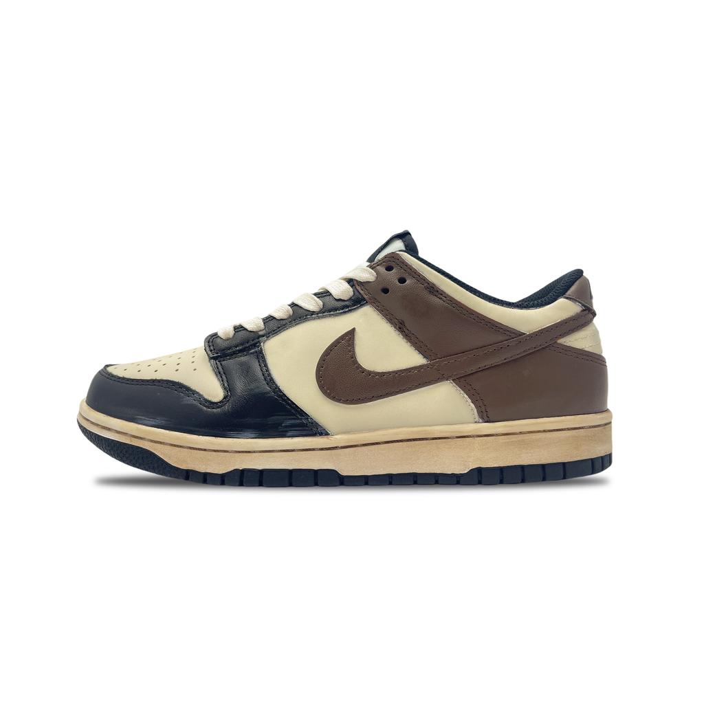 Nike Dunk Nízké Skateboardové Boty Odolné proti Oděru Unisex Mocha DD1391-100(Tým188-)