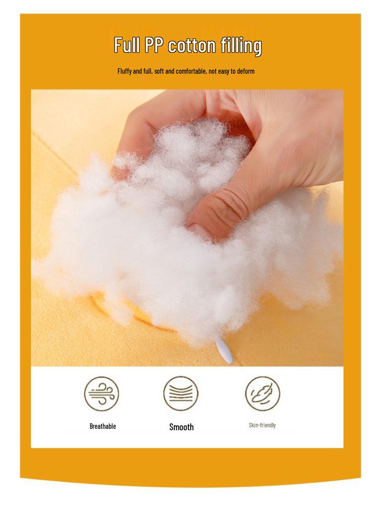 Golden Potato Plush Pillow Toy - Bedroom Sofa Chair Backrest 