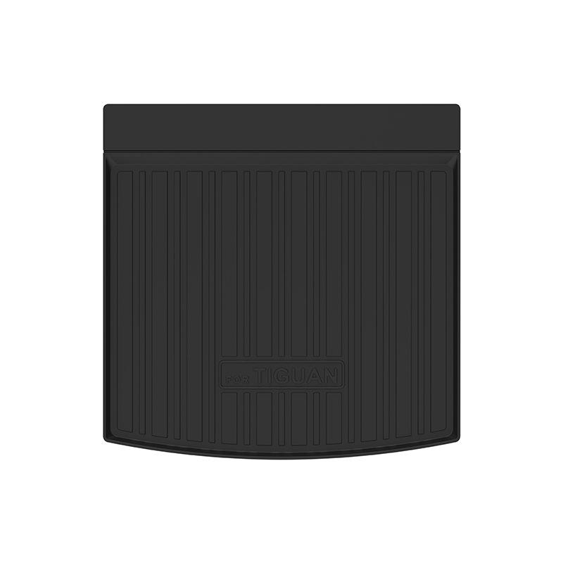 Volkswagen Tiguan L/PRO 2024 TPE Floor & Trunk Mats, Carbon Fiber Backrest Pad, Galaxy Carpet