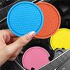 Posavasos Universal de Nido de Abeja para Coche Alfombrilla Antideslizante para Coche Accesorios de Interior