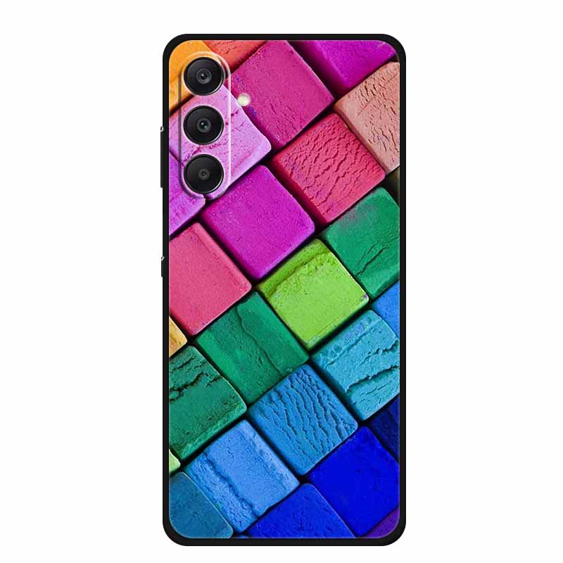 For Samsung Galaxy A36 5G Case Soft Silicone Cover Black Bumper TPU Phone Cases For Samsung A36 Case A 36 5G Funda Back Cover