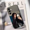 K-Karina A-AespaS Phone Case For Samsung Galaxy A73,A72,A71,A70,A53,A52,A51,Soft Silicone Black Cover