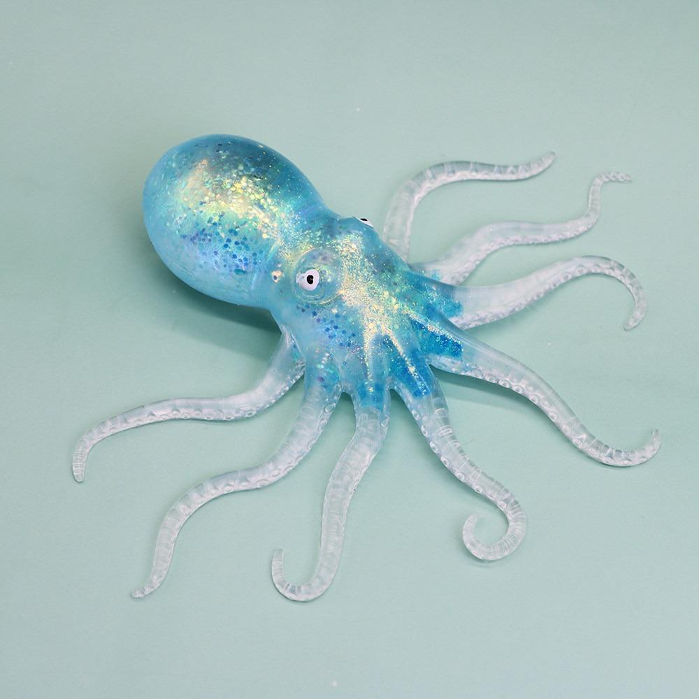 Slow Rebound Octopus Squeeze Toy Realistic Slow Rising Toy  For Adults & Teenager Gift