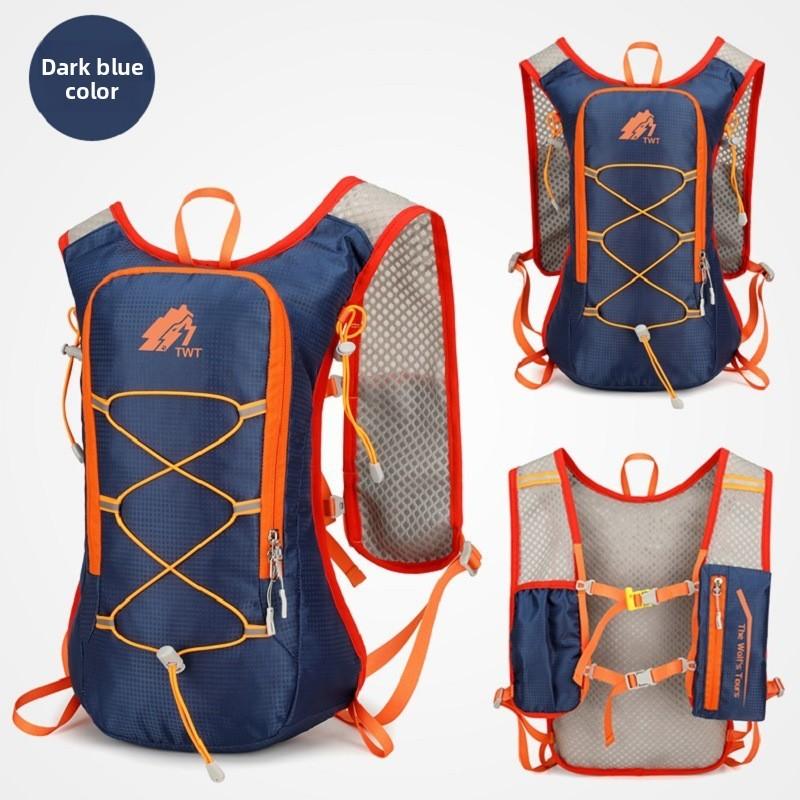 Outdoor Sports Backpack With Breathable Waterproof Material For Hiking And Cycling Enthusiasts