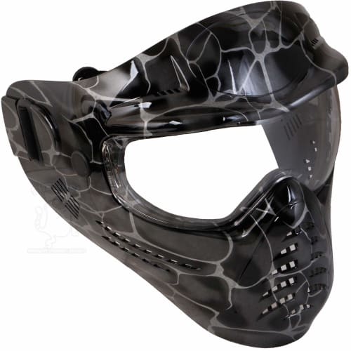 Axel Arms Sports Full Face Guard Goggles Black Snake Face Guard