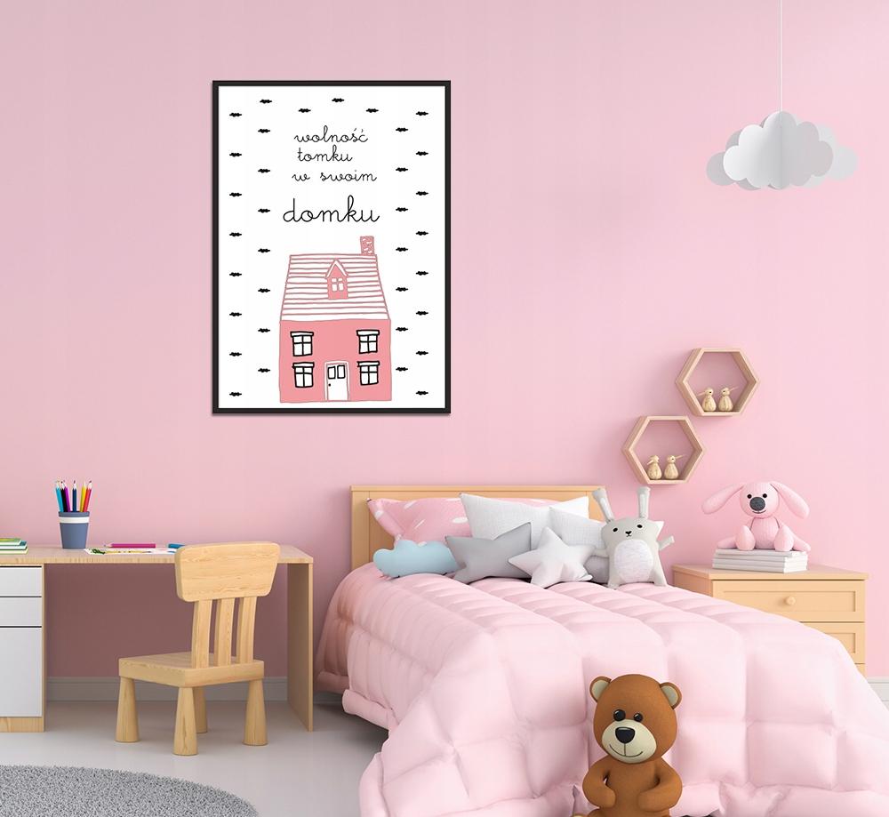 Picture poster In a frame A4 cm House PD112