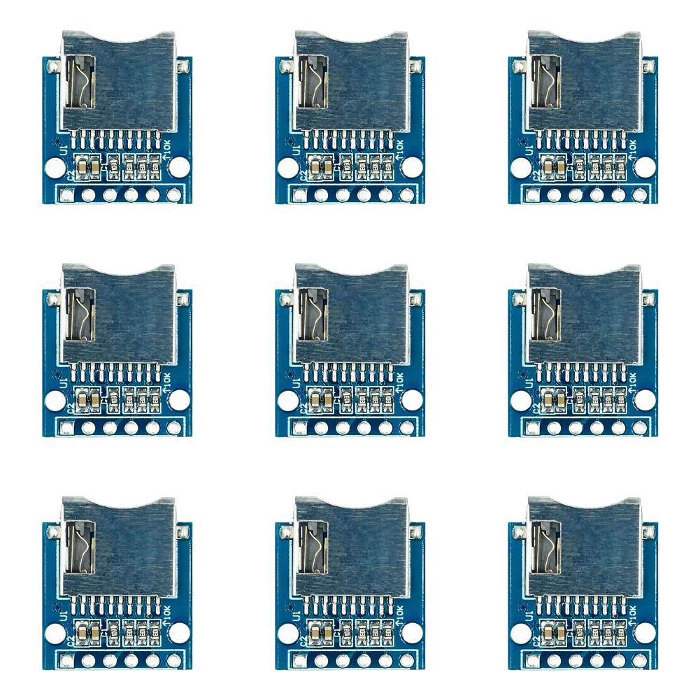 

AU Micro SD TF Card 5V 3.3V Memory Shield Module for Arduino DIY Kit (Міні SD)