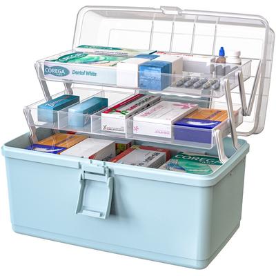 Household Medicine Box Medicine Emergency Medical Storage Box Multi-layer Large-capacity Cosmetics Gadgets Home Storage Box