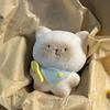 KAWAII Cartoon Siamese Cat Rabbit Plush Toy Soft Stuffed Doll Gifts Car Pendant Kids Key Hanging Decoration Birthday Bag Toy