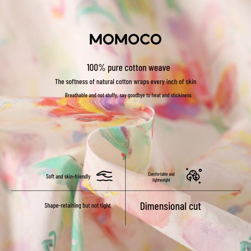 MOMOCO Girls' Trendy Versatile A-Line Dress