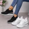 Rhinestone Lace-up Women's Casual Shoes Large Size Sports Shoes Fashion Style Women's Shoes Daily Commuting Height-increasing Shoes Women