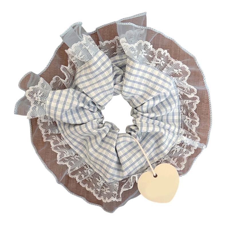 

Colorful Striped Hairtie Elastic Scrunchie for Dance Event Stretchable Ponytail Holder Hair Circle for Women Daily Wear