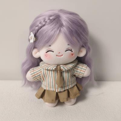 DIY Clothing Skirt 10cm Cotton Doll Clothes Shirt Cute Doll Clothes Outfit Mini Dress Doll Dress Up Set 10cm Cotton Doll