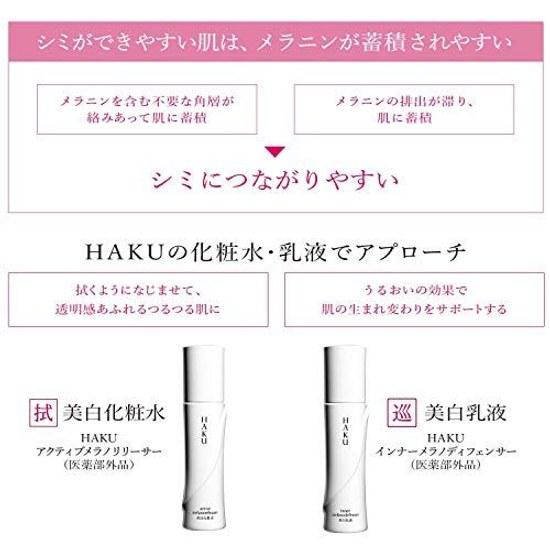 HAKU Lotion Active Melanoryleaser Main Unit 120mL Quasi-drug Moisturizing Whitening Spot Prevention 4MSK