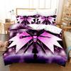 3pcs Bedding Set Animation Wish 3D Printed Cozy Duvet Cover King Queen Twin Size Birthday Gift for Adult Bedroom Decor